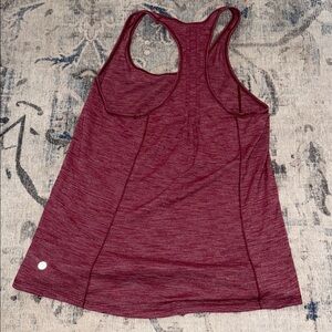 Maroon Racerback Tank Top